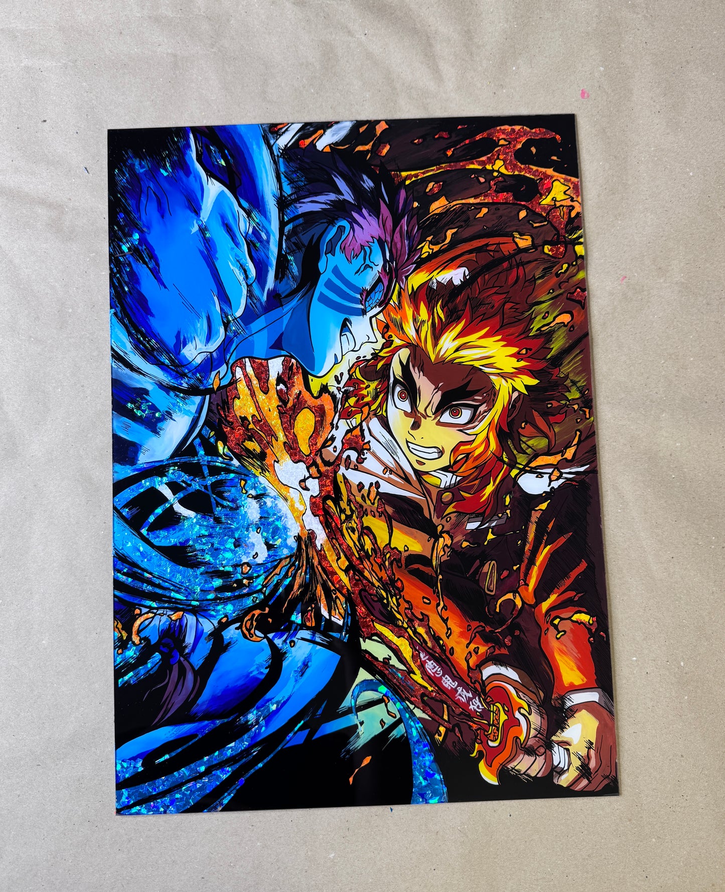 Rengoku vs Akaza