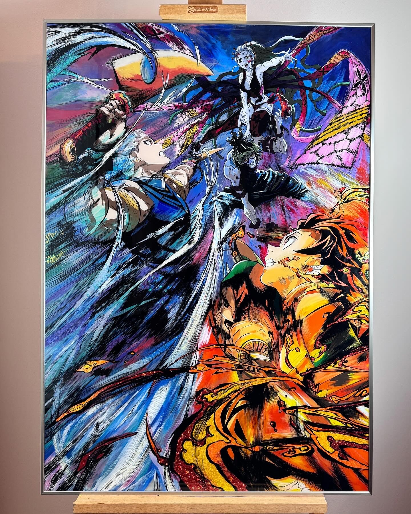 Kamado Tanjiro and Uzui Tengen vs Daki and Gyutaro