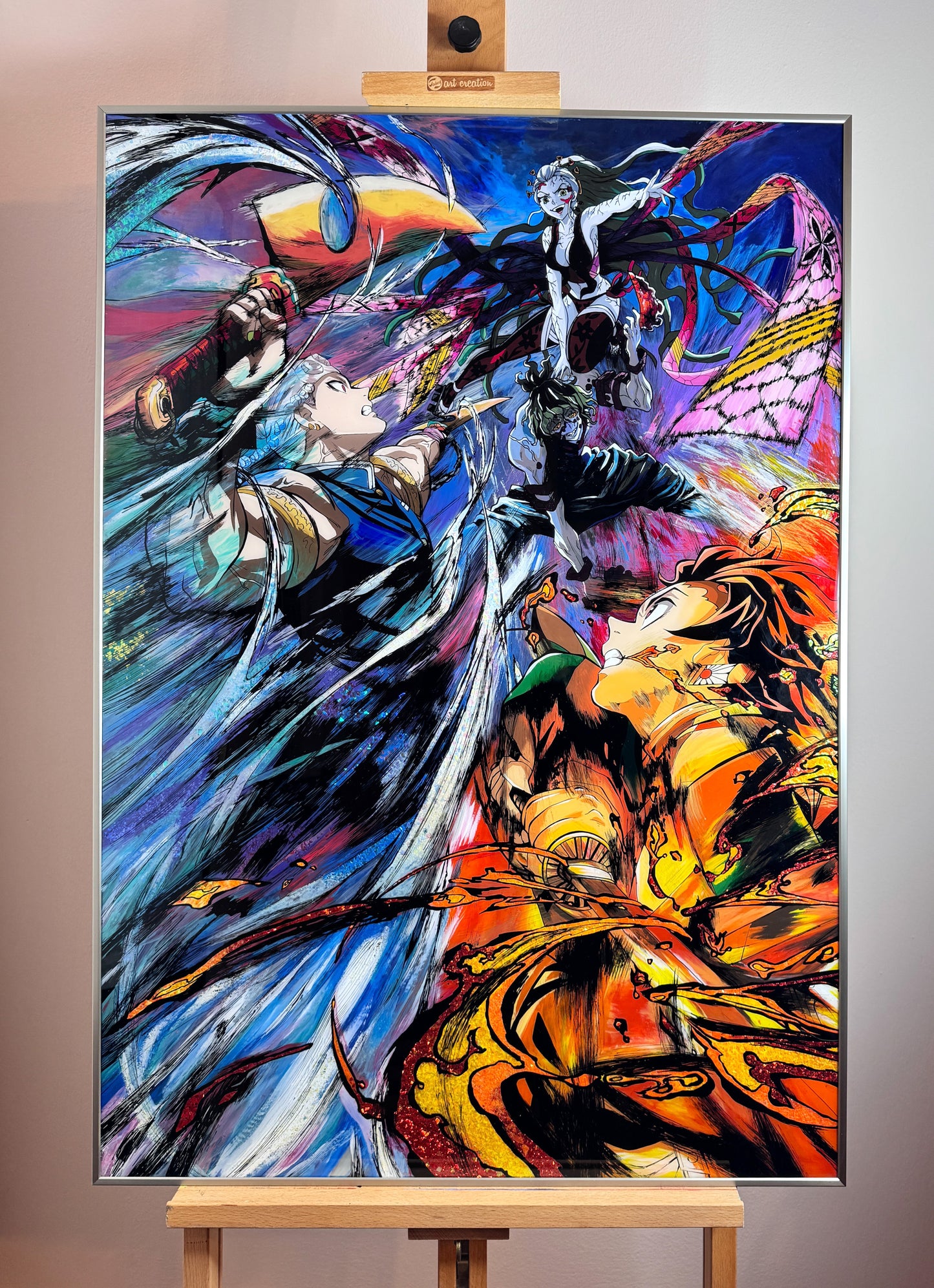 Kamado Tanjiro and Uzui Tengen vs Daki and Gyutaro
