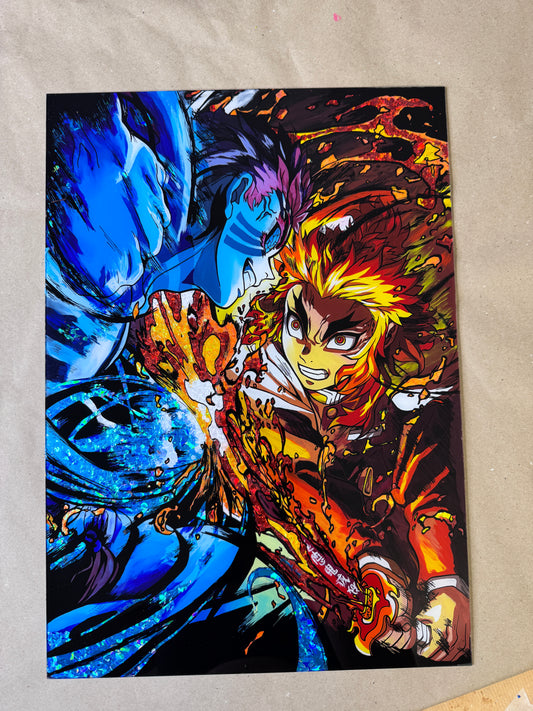 Rengoku vs Akaza