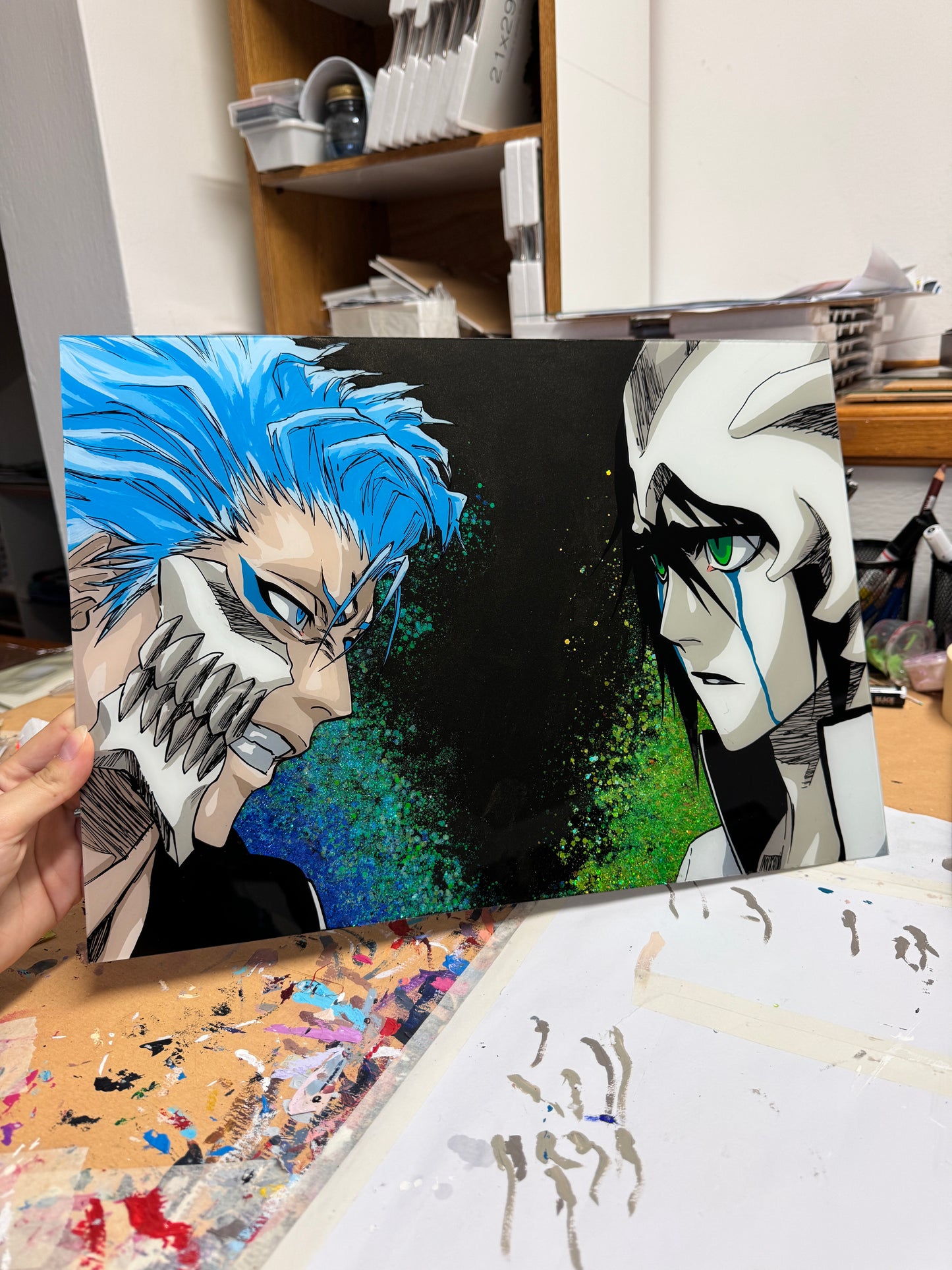 Grimmjow vs Ulquiorra