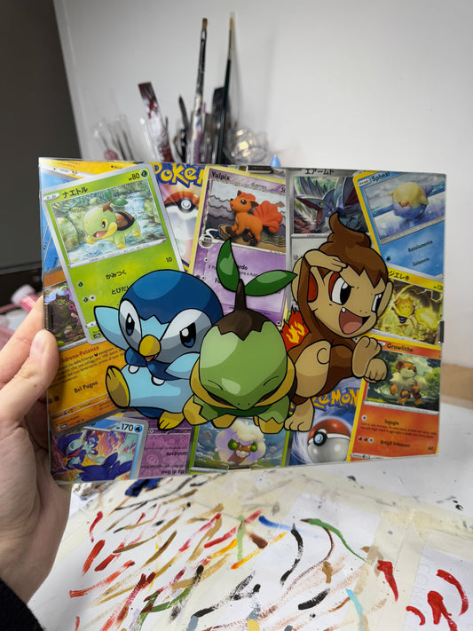 Piplup, Turtwig and Chimchar